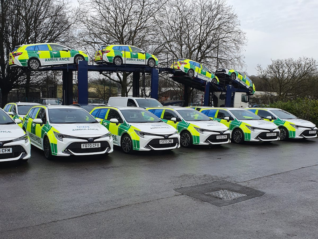 Epsom and St Helier NHS Trust deploys Toyota hybrids