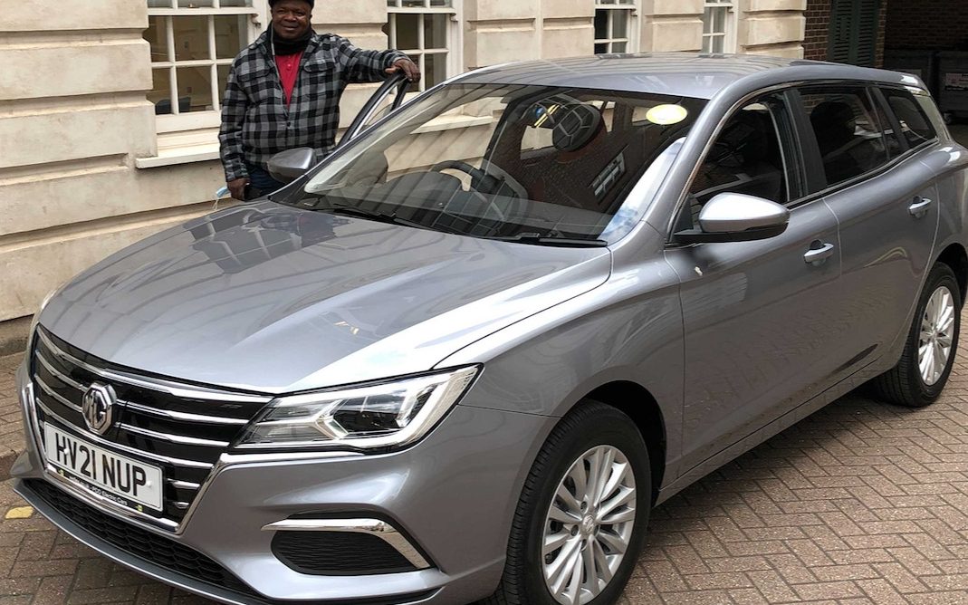 MG5 electric vehicle now available on contract hire for ridehailing