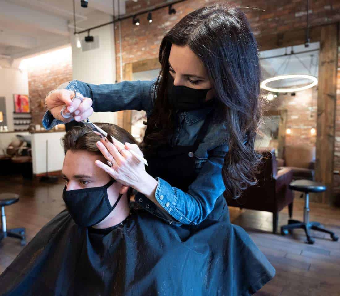 Book an appointment for a haircut Fleischman Salon