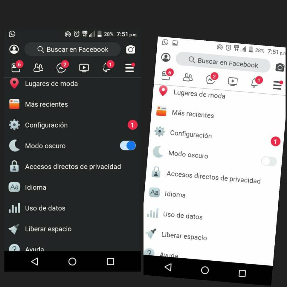 Descargar e instalar facebook black Todos con apps y modos oscuros.