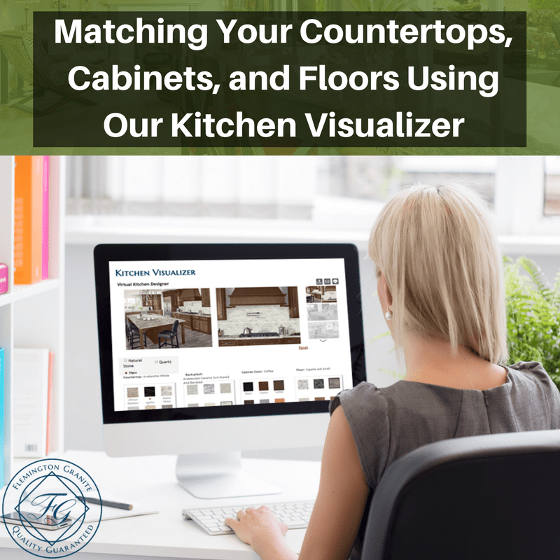 Matching Your Countertops, and Floors Using Our Kitchen