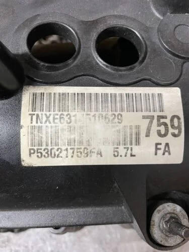 Dodge/Chrysler Mopar 5.7L 6.4L Hemi Valve Cover Assembly Set Pair Used