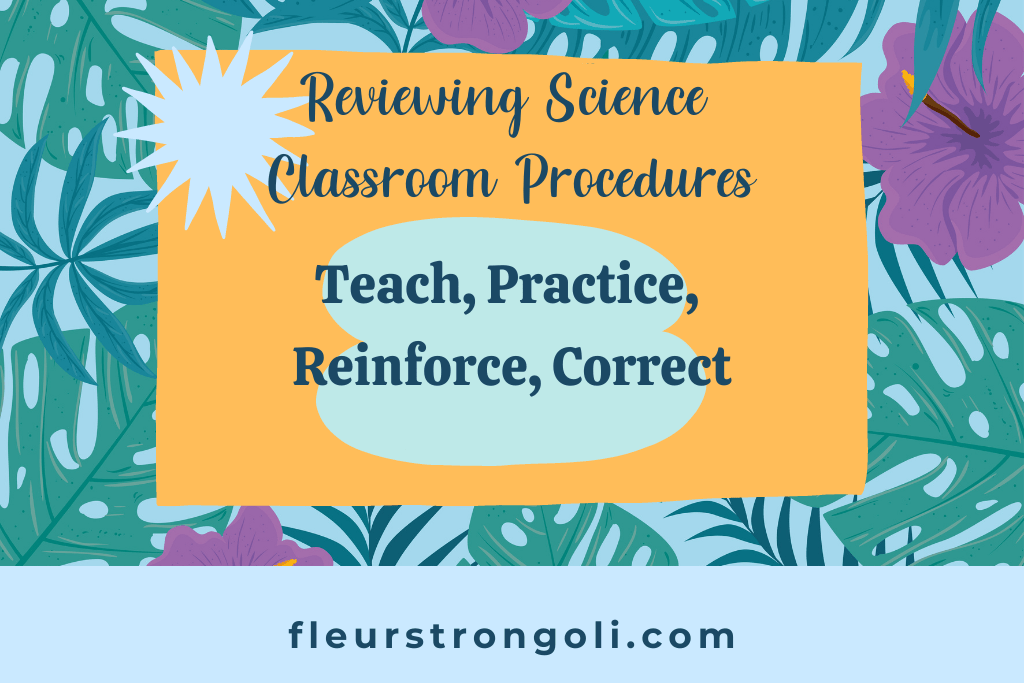 3 Engaging and Effective Ways to Review Science Classroom Procedures
