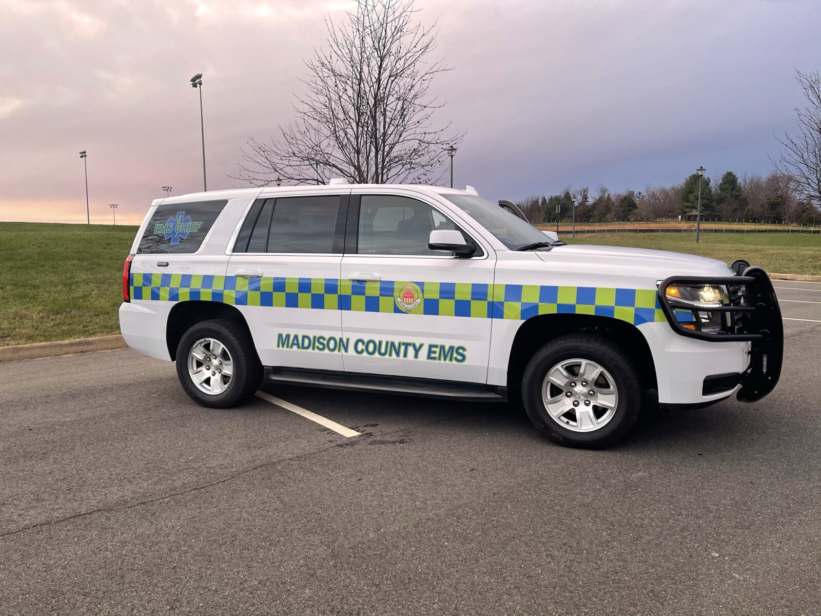 Madison County EMS Duty Officer Tahoe FastLane Emergency Vehicles