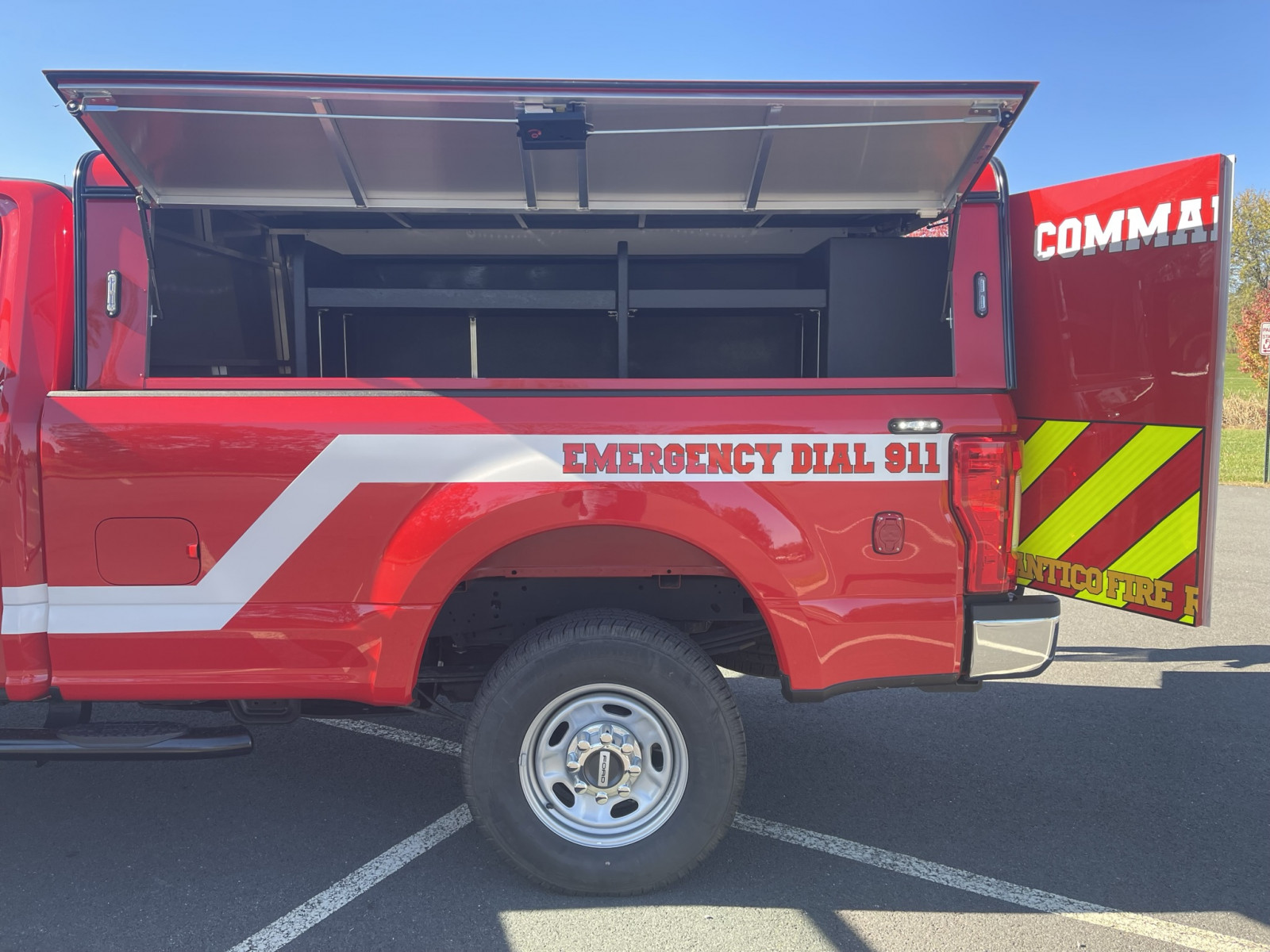 Quantico Command Pickup FastLane Emergency Vehicles