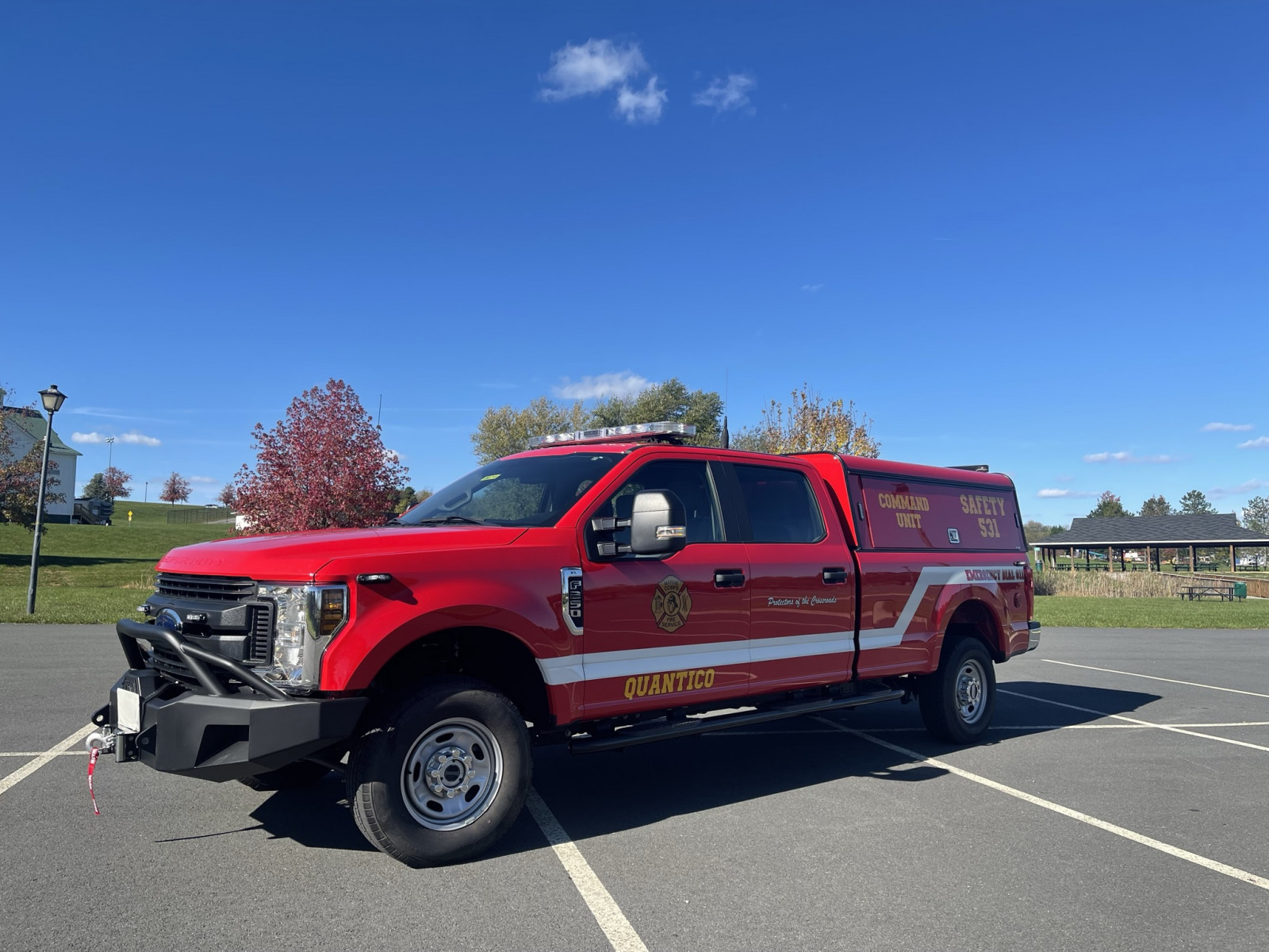 Quantico Command Pickup FastLane Emergency Vehicles
