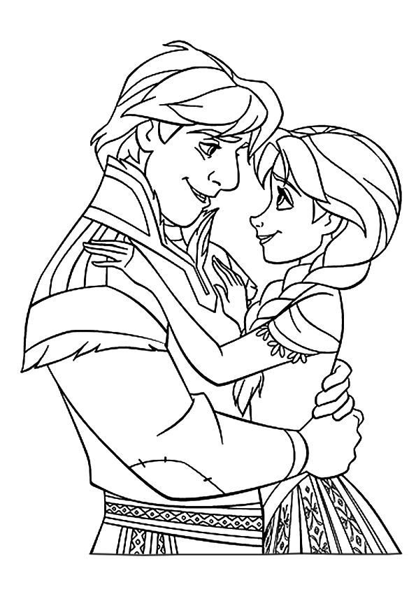 Anna And Kristoff Drawing