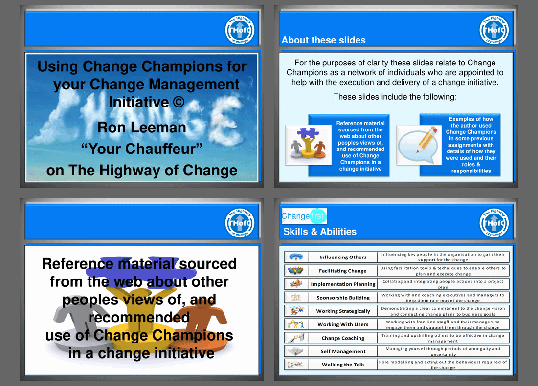 PPT Using Change Champions for Your Change Management Initiative (44