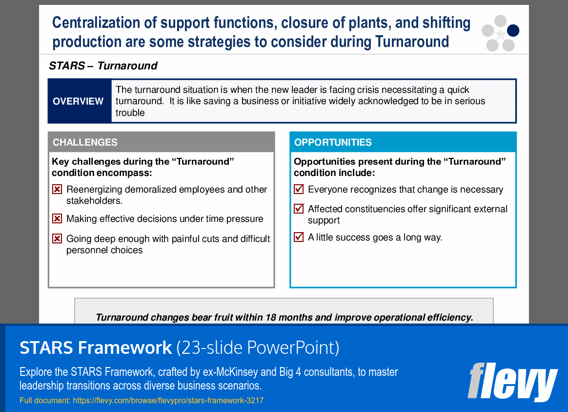STARS Framework PPT Slide Deck