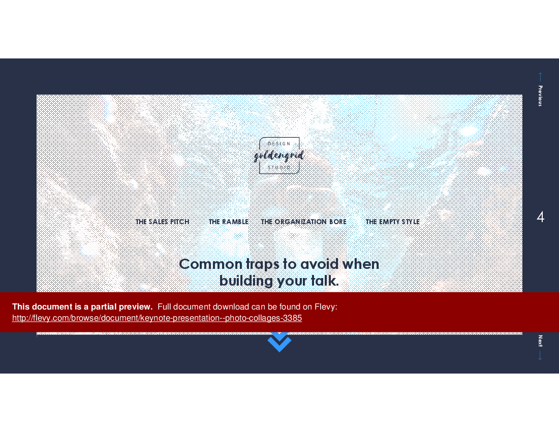 PPT Photo Collage Keynote Presentation (38slide PPT PowerPoint