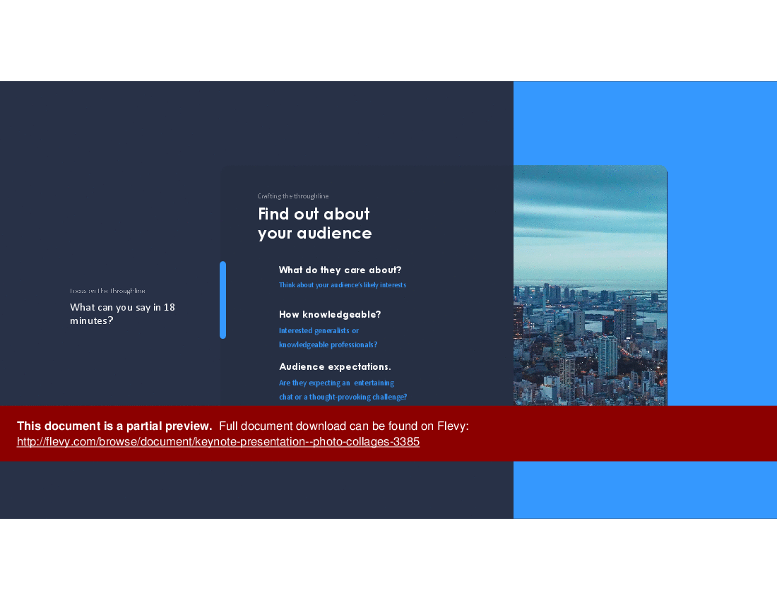 PPT Photo Collage Keynote Presentation (38slide PPT PowerPoint