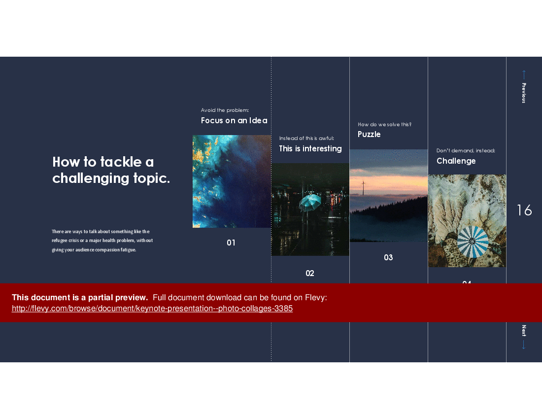 PPT Photo Collage Keynote Presentation (38slide PPT PowerPoint