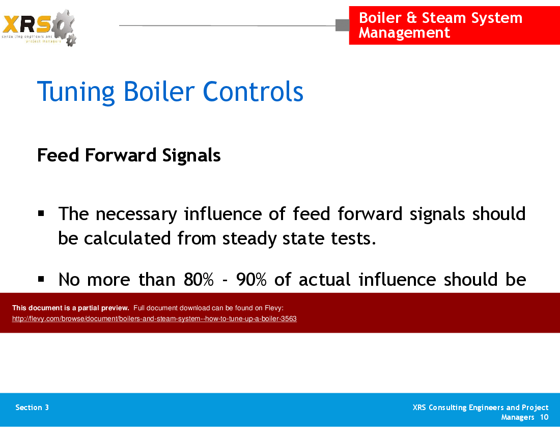 PPT Boilers & Steam System How to Tune up a Boiler (20slide PPT