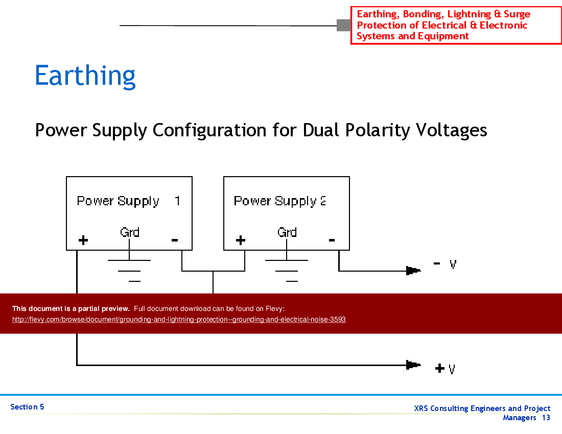 PPT Grounding & Lightning Protection Grounding & Electrical Noise