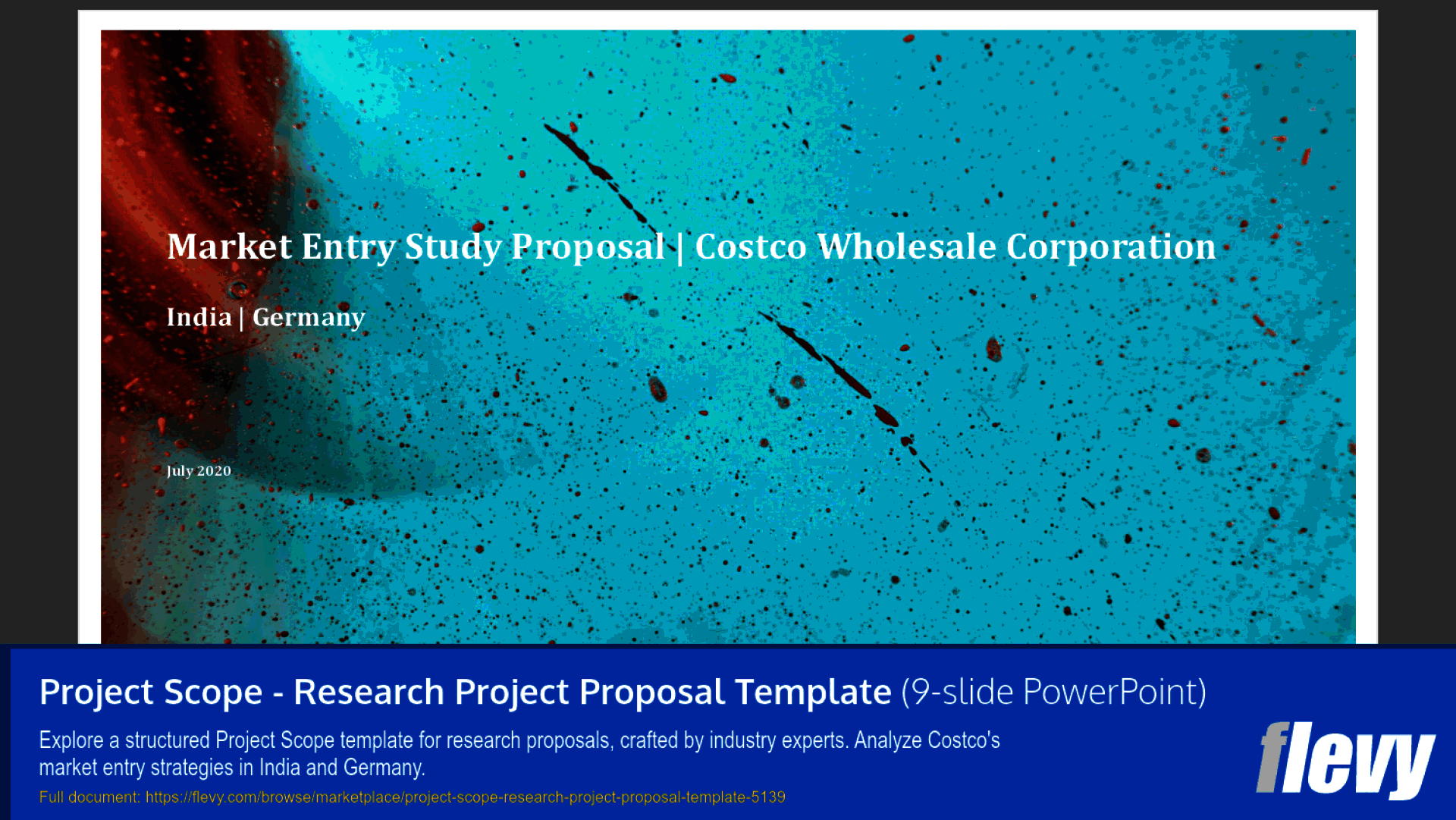 PPT Project Scope Research Project Proposal Template (9slide PPT PowerPoint presentation