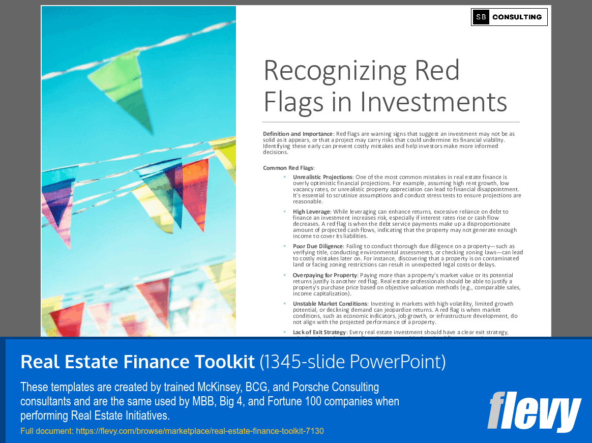 PPT Real Estate Finance Toolkit (323slide PPT PowerPoint presentation