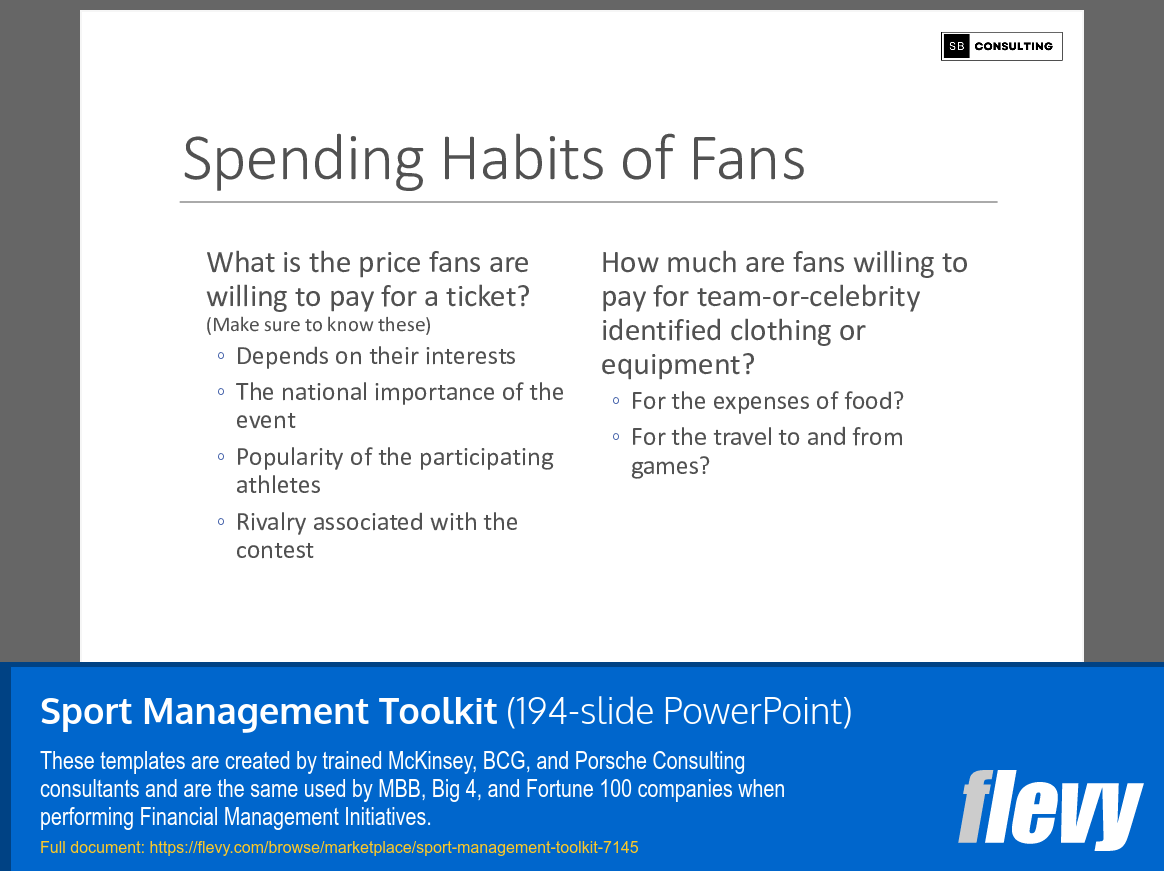 PPT Sport Management Toolkit (194slide PPT PowerPoint presentation