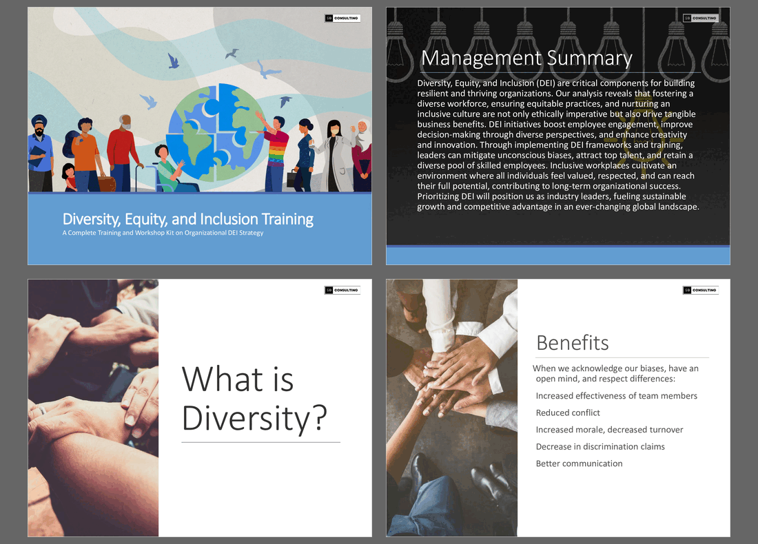 PPT Diversity, Equity and Inclusion Training and Kit (159