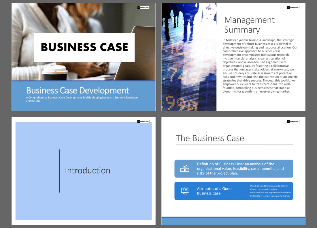 PPT Business Case Development (285slide PPT PowerPoint presentation