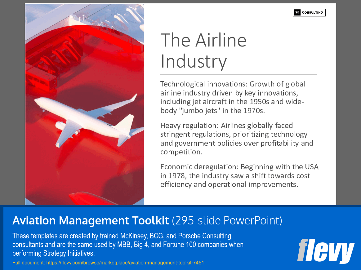 PPT Aviation Management Toolkit (295slide PPT PowerPoint presentation