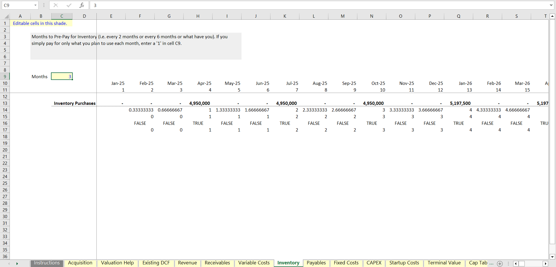Excel Template General Leveraged Buyout Model (Excel template (XLSX
