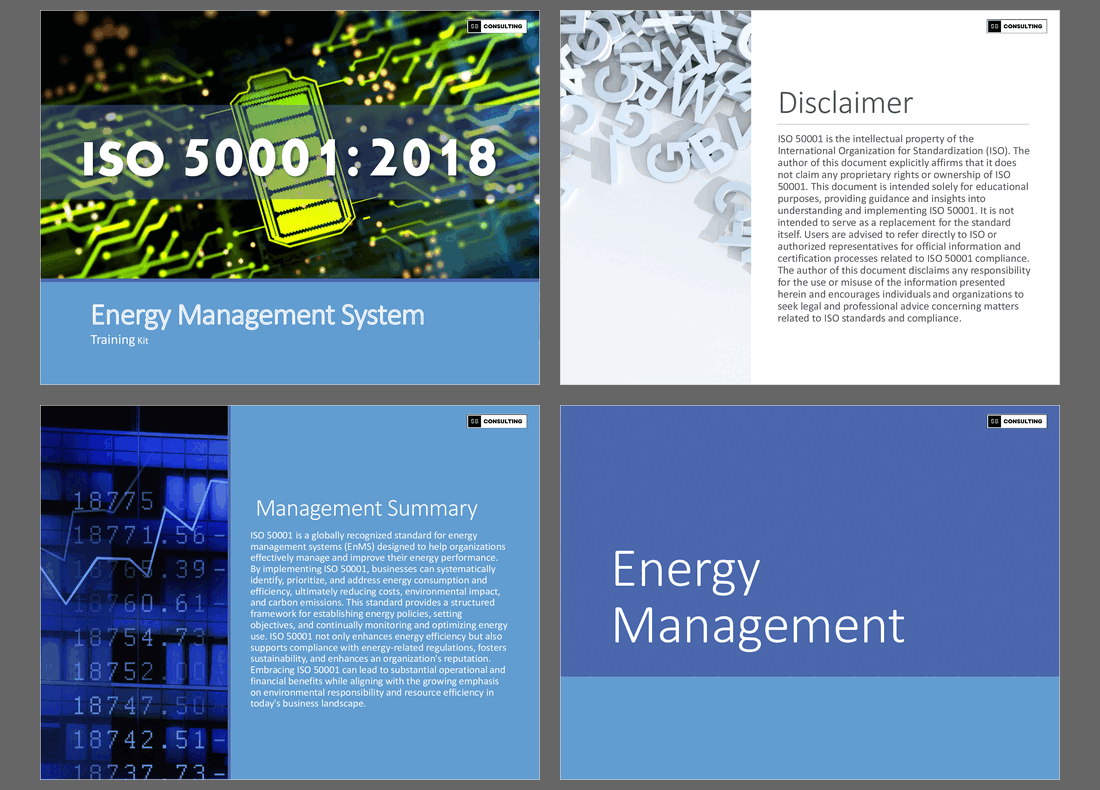 PPT ISO 500012018 Energy Management System Training (126slide PPT