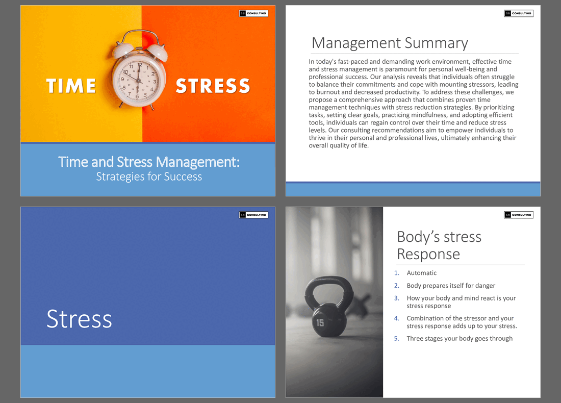 PPT Time and Stress Management Toolkit (197slide PPT PowerPoint
