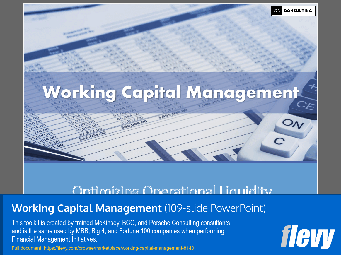 PPT Working Capital Management (109slide PPT PowerPoint presentation