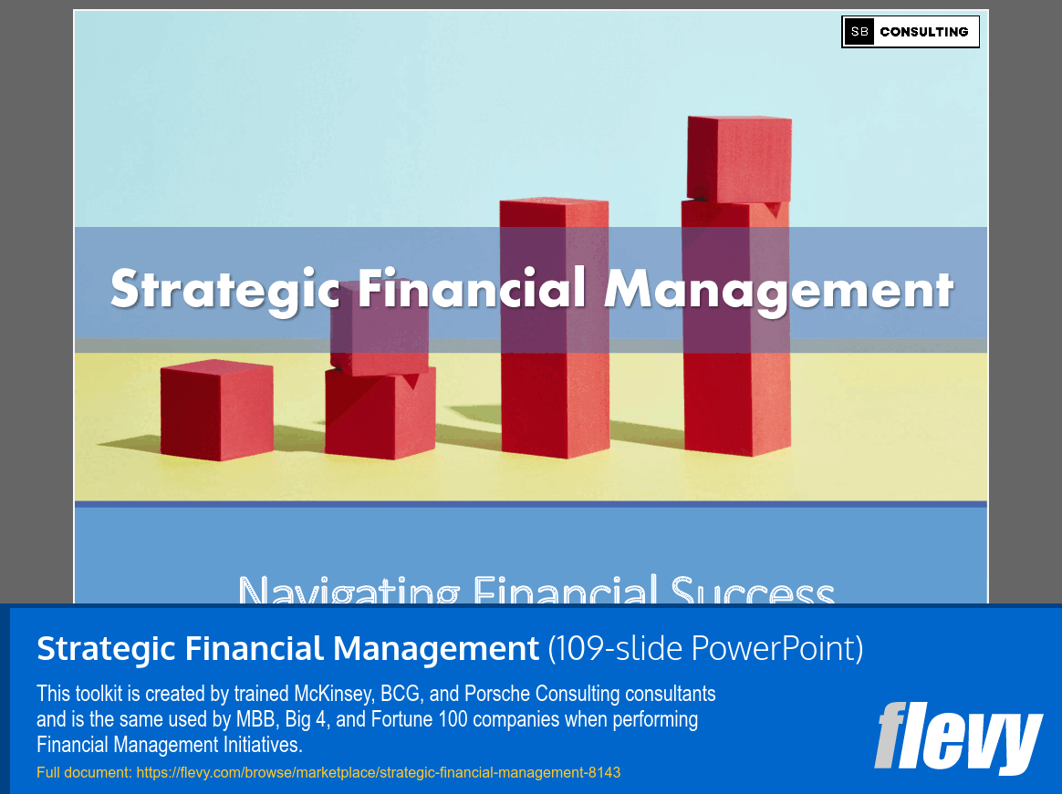 PPT Strategic Financial Management (109slide PPT PowerPoint