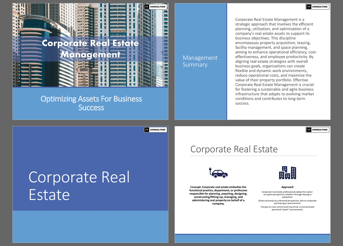 PPT Corporate Real Estate Management (129slide PPT PowerPoint