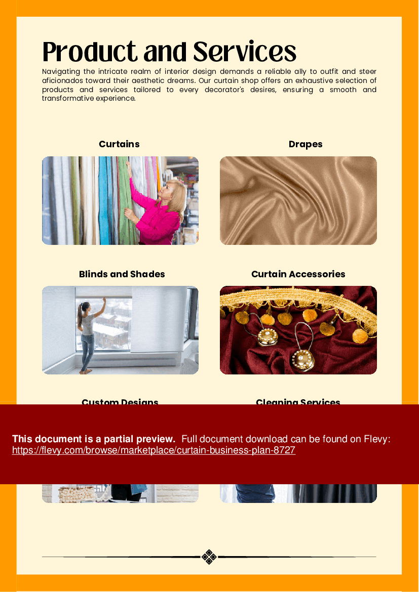 Curtain Business Plan PDF