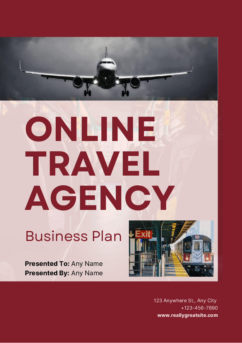 PDF Online Travel Agency Business Plan (42page PDF document) Flevy