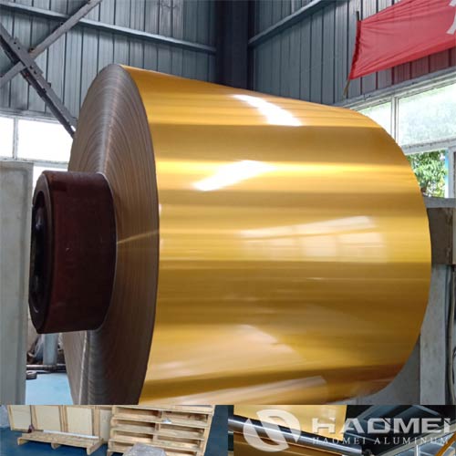 Gold Aluminum Foil Gold Aluminium Foil Haomei