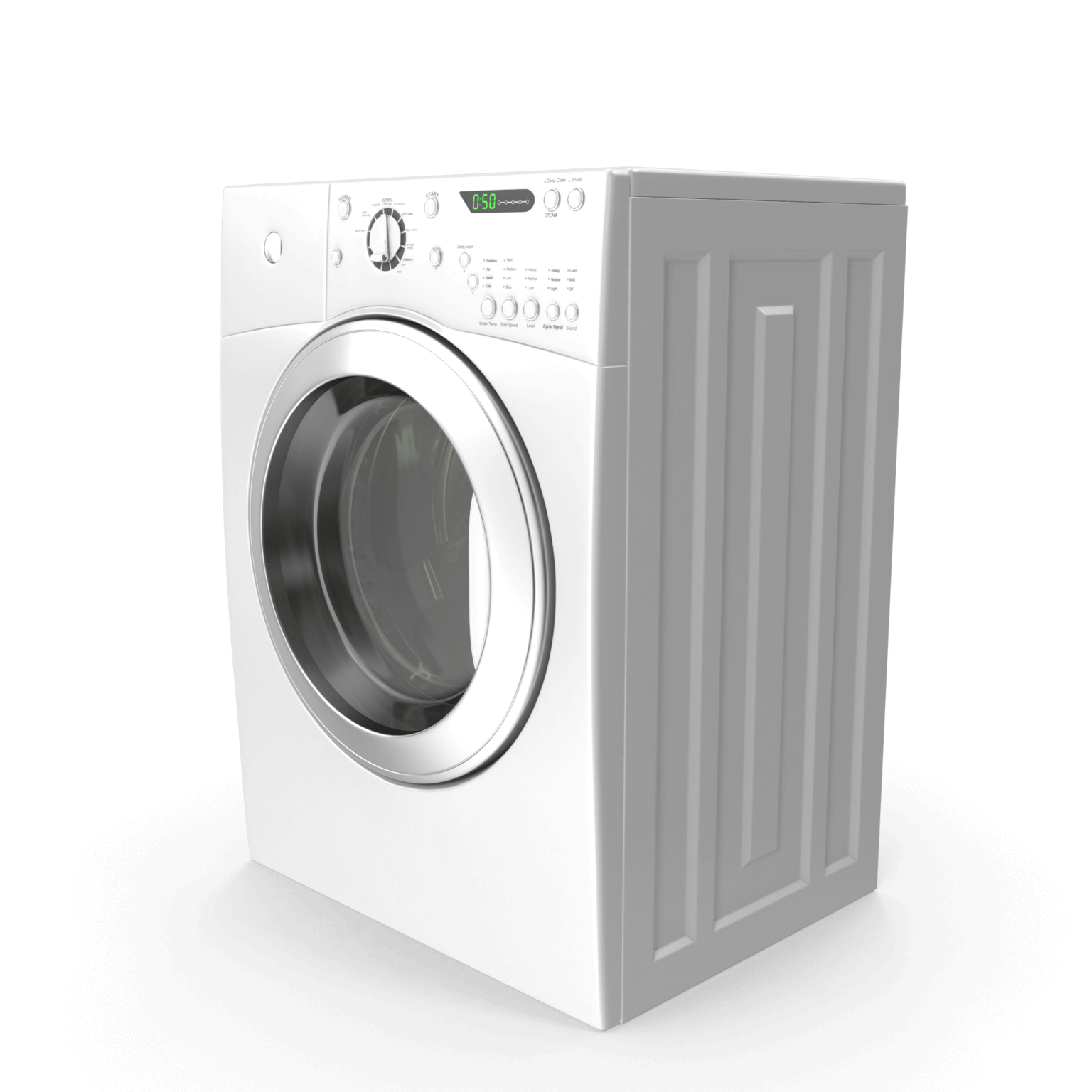 Front loading washer HandyHub