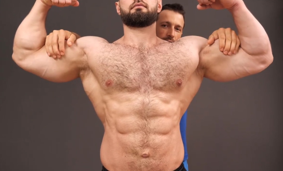 NEW* Iron Muscles Bicep worship w/ comparison Flex4Me