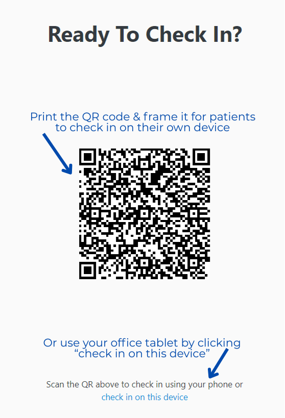 Using the Self CheckIn Kiosk Flex