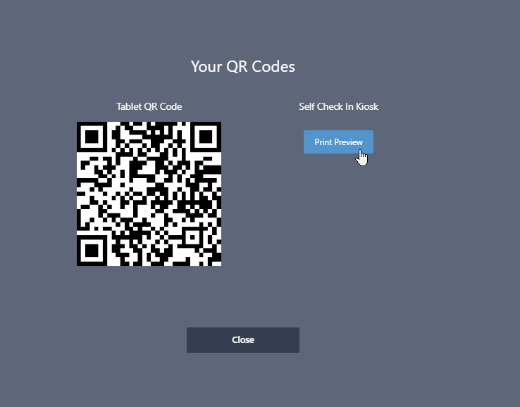 Using the Self CheckIn Kiosk Flex