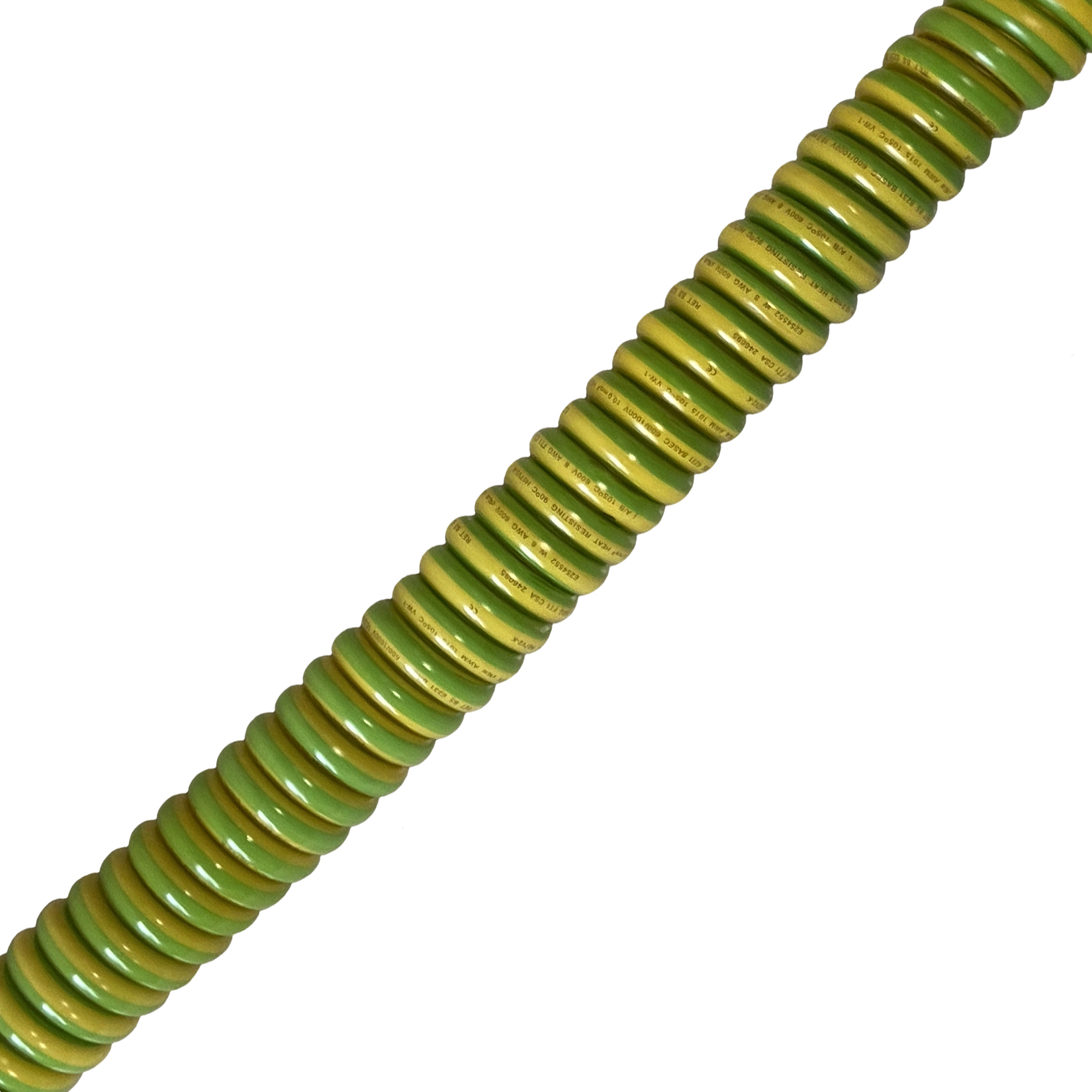 EPUR Coiled PUR/PVC Earth Cable Flexform Spiral Cables