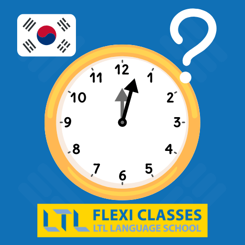Telling Time in Korean Questions & Answers (A1 Level)