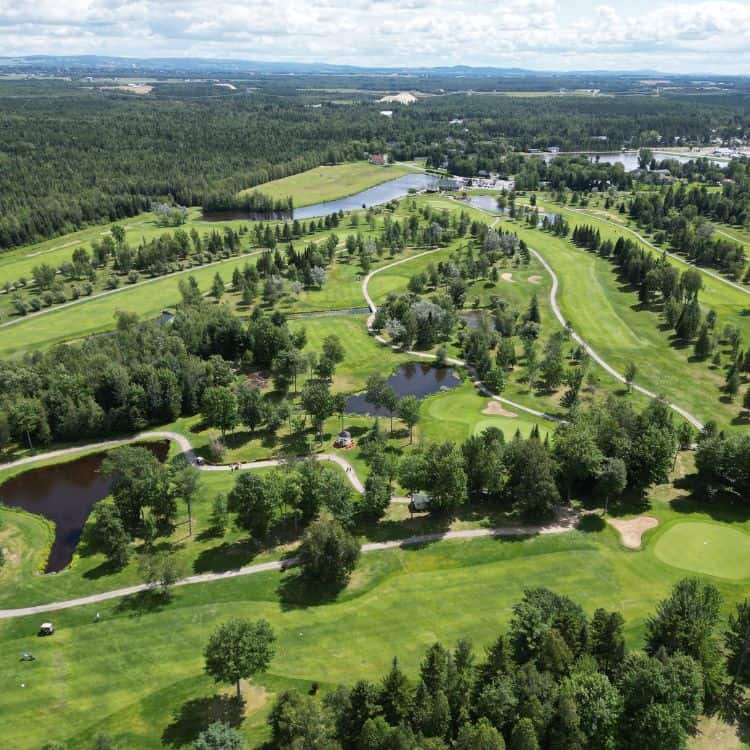 Club de golf BoisFrancs ou Plessisville 2 joueurs avec voiturette