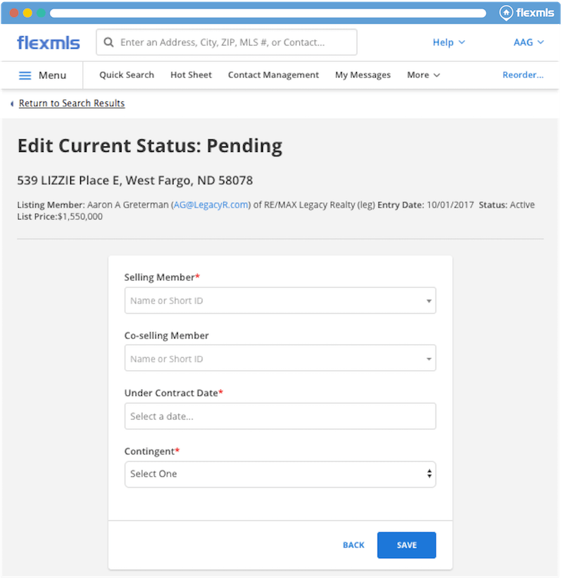 Big Updates for Change Listings Status & Change Listing Screens