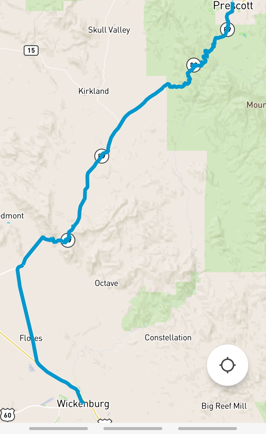 Day 6 Wickenburg to Prescott, AZ Paul Kramer's blog
