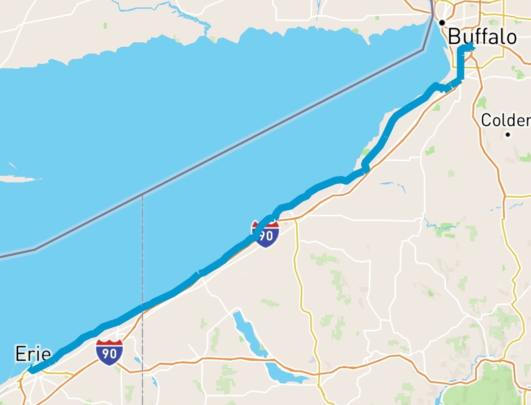 Day 42 Erie, PA to Buffalo, NY Paul Kramer's blog