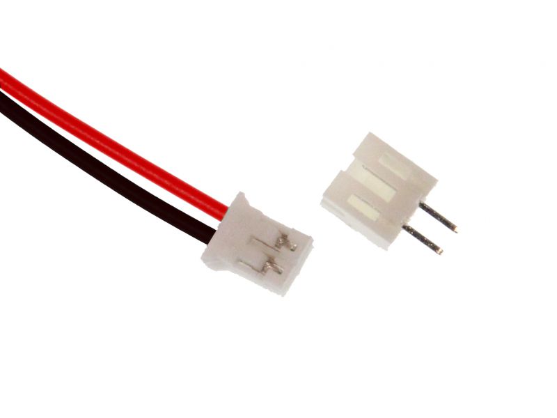 JST 2.0 2pin connector plug with wire Flex RC
