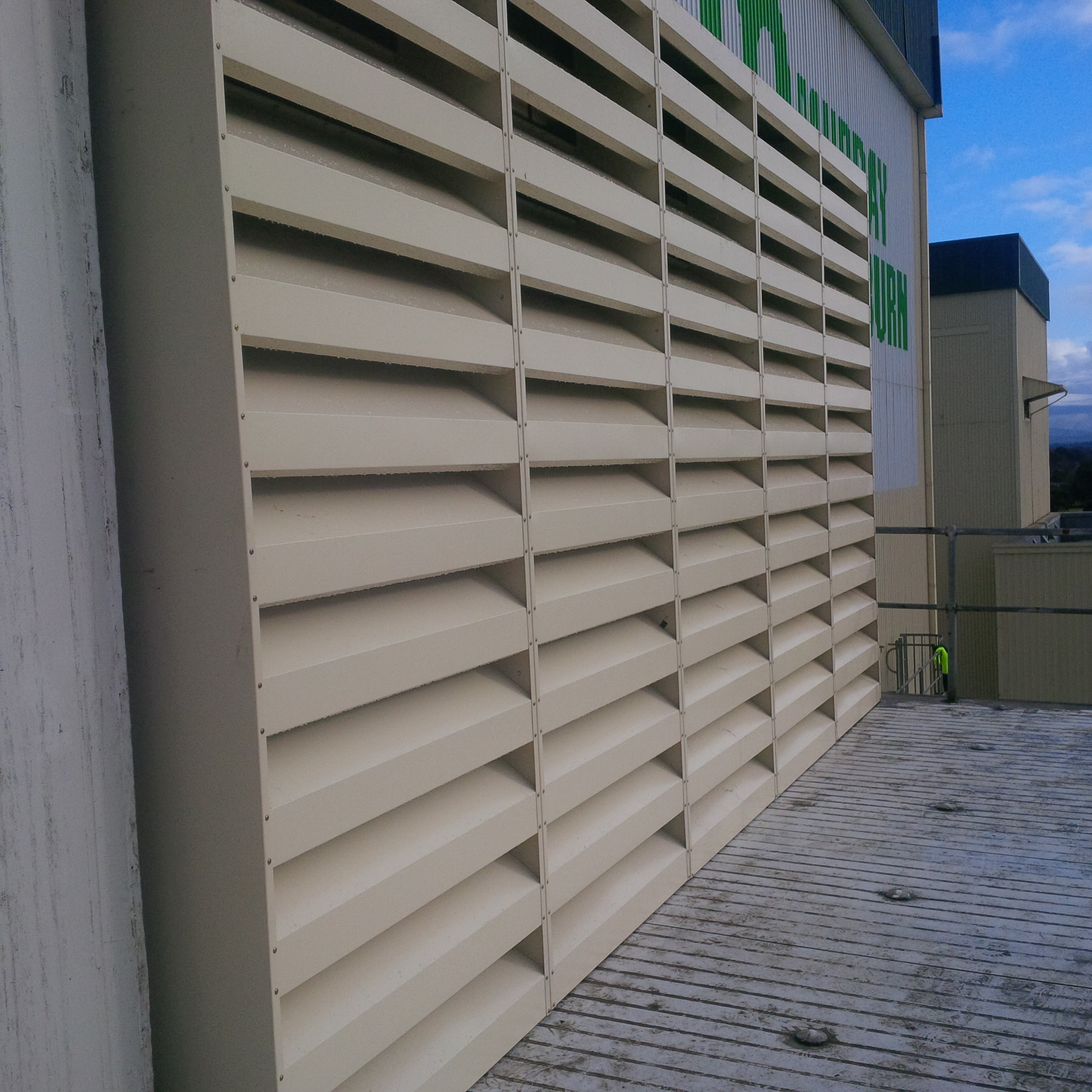 Custom Acoustic Louvres for Controlling Equipment Noise Flexshield