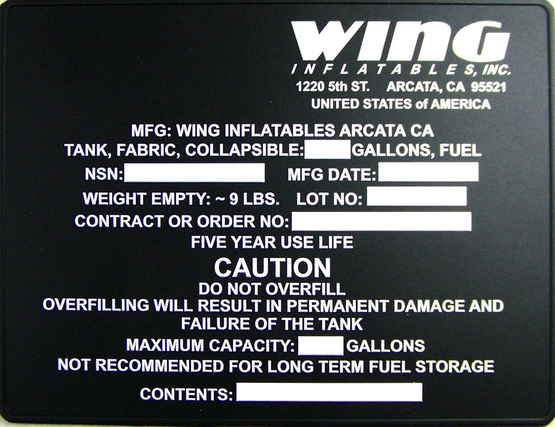 Berry Amendment Labels, Custom Berry Amendment Labels Law Inforcement