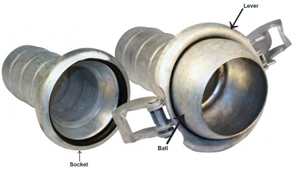 BALLOK TYPE “B” (BAUER STYLE) COUPLINGS Flextral Hydraulic and