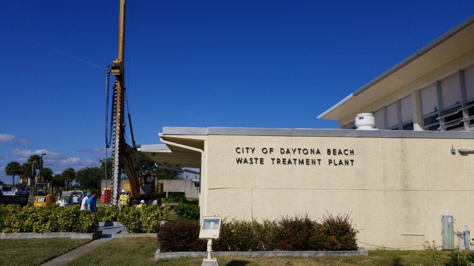 Bethune Point Wastewater Treatment Plant FL Foundation Auger Cast Piles