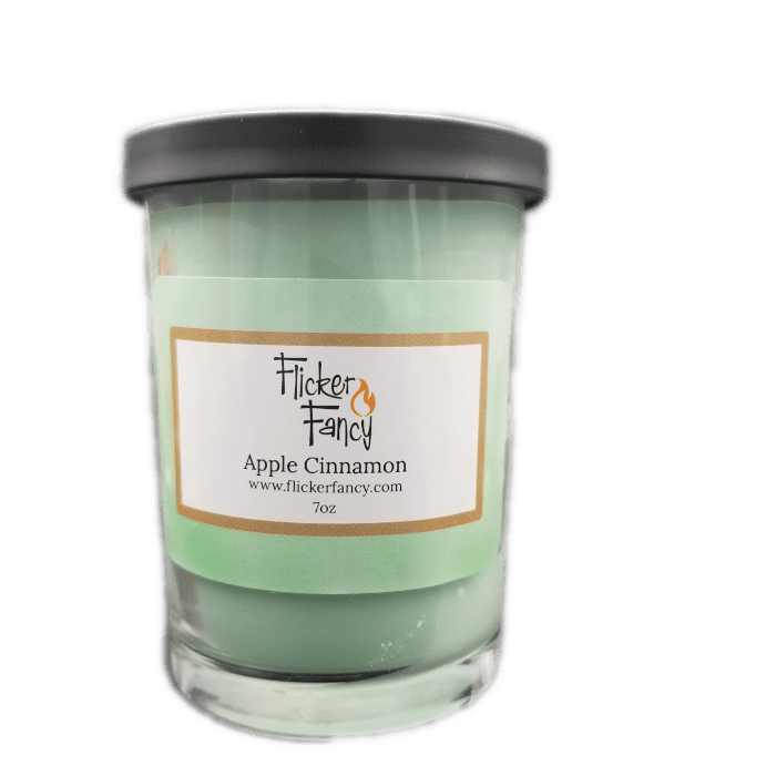 Apple Cinnamon Candle 7oz Flicker Fancy