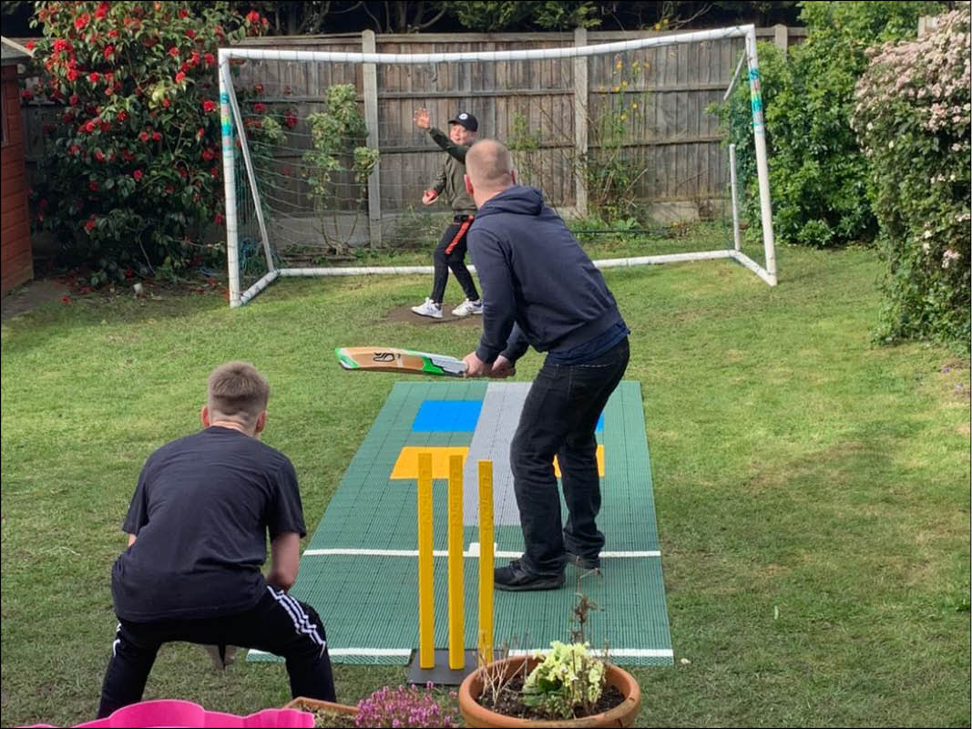 Backyard Cricket Pitch Practice cricket at home 2G Flicx Pitch